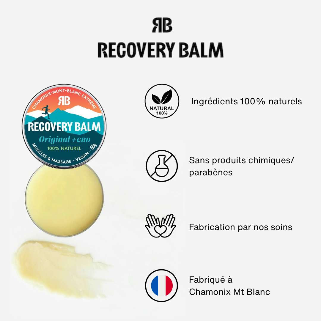 Le Baume de Récupération Original pour les muscles et les articulations